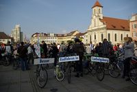 Highlight for album: Fahrraddemo Ludwigsburg 2008