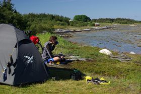 Frühstück am Strand