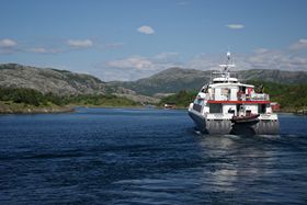 Abfahrt Richtung Festland