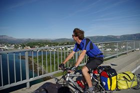 Blick auf Brönnöysund