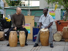 Duo Drum Talk mit Christoph Haas und Thomas Eyison