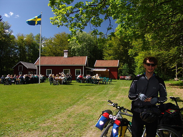 Nationaltagfeier im Wald bei Dannike