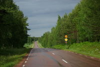 Auf dem Weg in die Inselhauptstadt