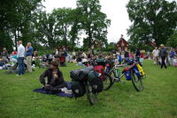 Picknick auf der Festwiese